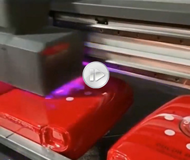 皮革皮箱打印，uv全自動打印機